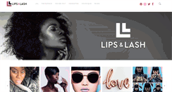 Desktop Screenshot of lipsandlash.com